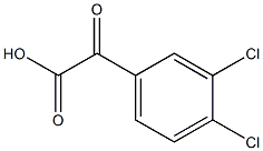 2-(3,4-Dichlorophenyl)-2-oxoacetic acid Struktur