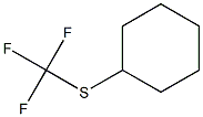 Cyclohexane, [(trifluoromethyl)thio]- Struktur