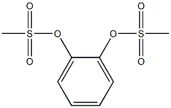 1,2-Benzenediol,1,2-dimethanesulfonate Struktur