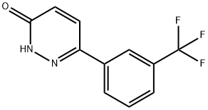 6-[3-(TRIFLUOROMETHYL)PHENYL]PYRIDAZIN-3-OL Struktur