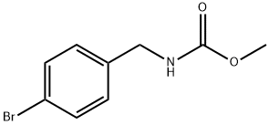 METHYL 4-BROMOBENZYLCARBAMATE Struktur