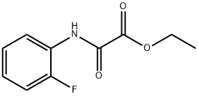 ethyl 2-((2-fluorophenyl)amino)-2-oxoacetate Struktur