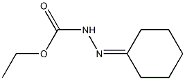 ethyl N-(cyclohexylideneamino)carbamate Struktur