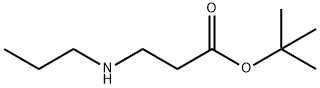 tert-butyl 3-(propylamino)propanoate Struktur