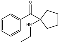 Methanone,[1-(ethylamino)cyclopentyl]phenyl- 結(jié)構(gòu)式