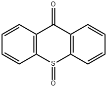 Thioxanthone sulfoxide Struktur