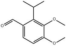 Benzaldehyde, 3,4-dimethoxy-2-(1-methylethyl)- Struktur