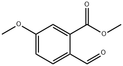 methyl 2-formyl-5-methoxybenzoate Struktur