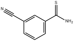 3-Cyano-thiobenzamide Struktur