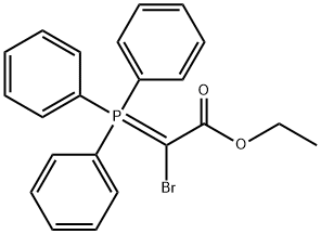 Acetic acid, bromo(triphenylphosphoranylidene)-, ethyl ester Struktur