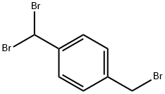 1-(bromomethyl)-4-(dibromomethyl)benzene Struktur