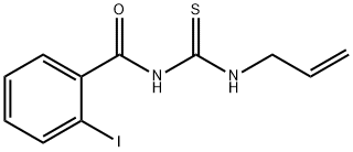 2-iodo-N-(prop-2-enylcarbamothioyl)benzamide Struktur