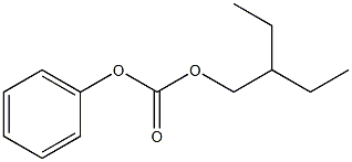 Carbonic acid, 2-ethylbutyl phenyl ester Struktur