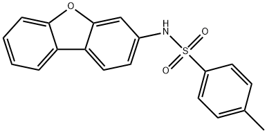 N-(dibenzo[b,d]furan-3-yl)-4-methylbenzenesulfonamide Struktur