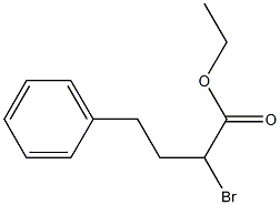 Benzenebutanoic acid, a-bromo-, ethyl ester Struktur