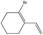 Cyclohexene, 1-bromo-2-ethenyl- Struktur