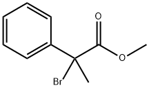 Benzeneacetic acid, a-bromo-a-methyl-, methyl ester Struktur