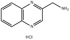 Quinoxalin-2-ylmethanamine hydrochloride Struktur