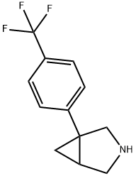 1-(4-TRIFLUOROMETHYLPHENYL)-3-AZABICYCLO[3.1.0]HEXANE Structure