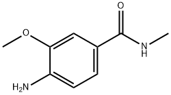 Benzamide, 4-amino-3-methoxy-N-methyl- Struktur