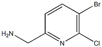 (5-Bromo-6-chloropyridin-2-yl)methanamine Struktur