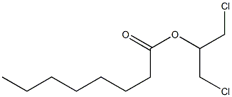 Octanoic acid, 2-chloro-1-(chloromethyl)ethyl ester Struktur