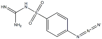 Benzenesulfonamide, N-(aminoiminomethyl)-4-azido- Struktur