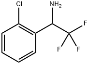 1-(2-CHLOROPHENYL)-2,2,2-TRIFLUOROETHANAMINE Struktur