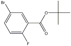 tert-butyl 5-bromo-2-fluorobenzoate Struktur