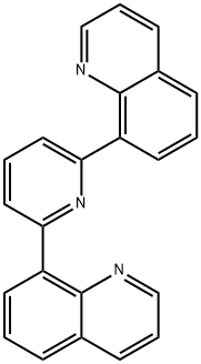 8-[6-(quinolin-8-yl)pyridin-2-yl]quinoline Struktur