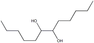 6,7-Dodecanediol Struktur