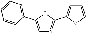 2-(FURAN-2-YL)-5-PHENYLOXAZOLE Struktur