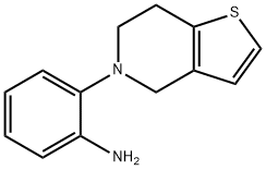 2-{4H,5H,6H,7H-thieno[3,2-c]pyridin-5-yl}aniline Struktur