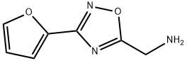 C-(3-Furan-2-yl-[1,2,4]oxadiazol-5-yl)-methylamine Struktur