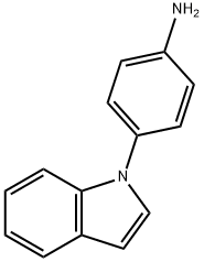 4-(1H-indol-1-yl)aniline Struktur