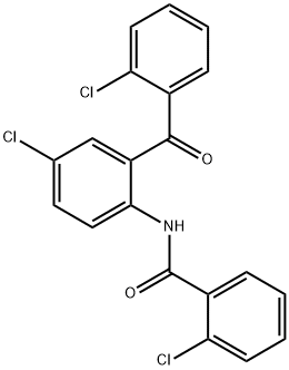 2-chloro-N-(4-chloro-2-(2-chlorobenzoyl)phenyl)benzamide|2-氯-N-(4-氯-2-(2-氯苯甲酰)苯基)苯甲酰胺