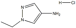 1-Ethyl-1H-pyrazol-4-amine hydrochloride Struktur