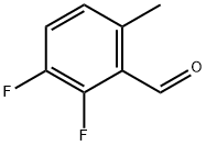 2,3-DIFLUORO-6-METHYLBENZALDEHYDE Struktur