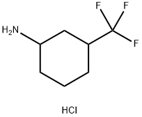 3-(TRIFLUOROMETHYL)CYCLOHEXANAMINE HCL Struktur