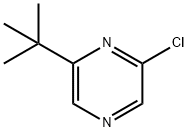 2-tert-butyl-6-chloropyrazine Struktur