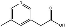 2-(5-methylpyridin-3-yl)acetic acid Struktur