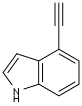 4-ETHYNYL-1H-INDOLE Struktur