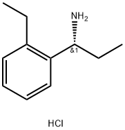 (1R)-1-(2-ETHYLPHENYL)PROPYLAMINE HCl Struktur