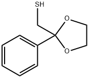 (2-phenyl-1,3-dioxolan-2-yl)methanethiol Struktur