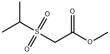 METHYL 2-PROPAN-2-YLSULFONYLACETATE Struktur