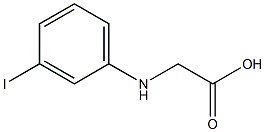 RS-3-iodophenylglycine Struktur