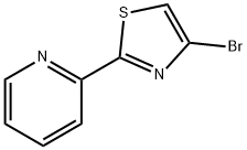 4-bromo-2-(pyridin-2-yl)thiazole Struktur