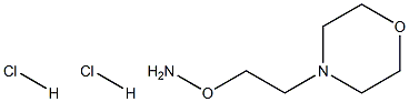 O-(2-morpholinoethyl)hydroxylamine dihydrochloride Struktur