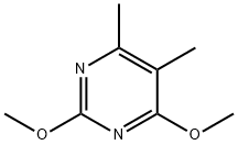 2,4-Dimethoxy-5,6-dimethylpyrimidine Struktur