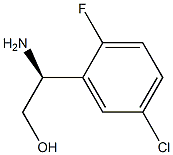 (2S)-2-AMINO-2-(5-CHLORO-2-FLUOROPHENYL)ETHAN-1-OL Struktur